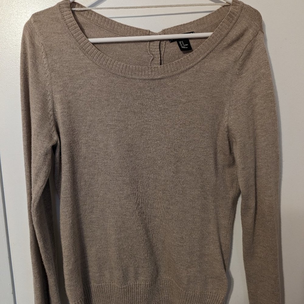 H&M Sweater, Tan Sweater Size Small